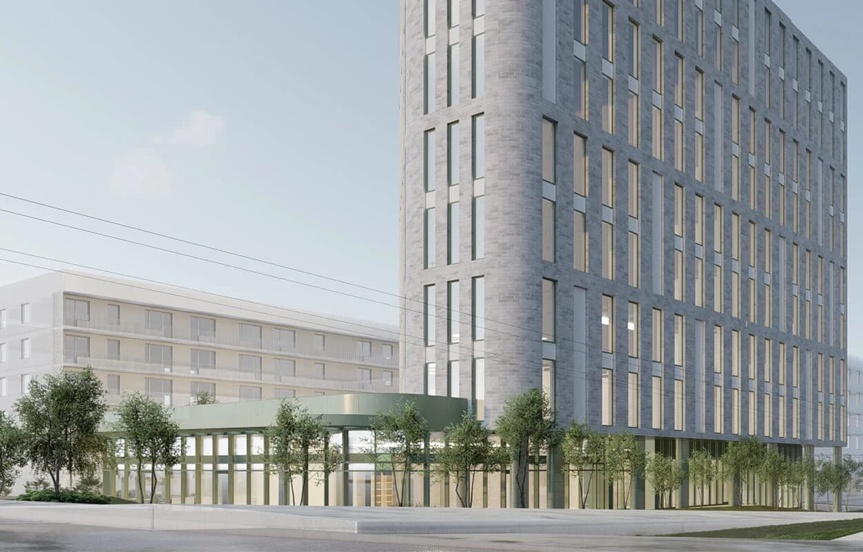 Bory sa rozrastajú: Administratívna budova doplní vznikajúce centrum mestskej štvrte